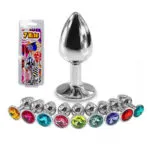 Anal Plugs Stainless Steel Metal Butt Plug (S)