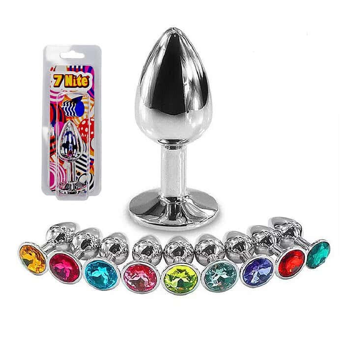 Anal Plugs Stainless Steel Metal Anal Butt Plug (L) - Image 1
