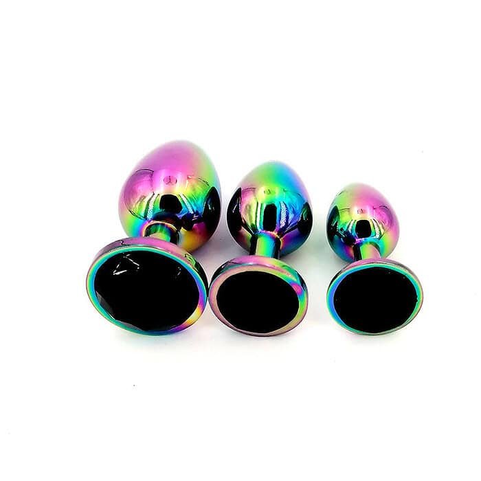 3pcs Colorful  Anal Plug Set - Image 14