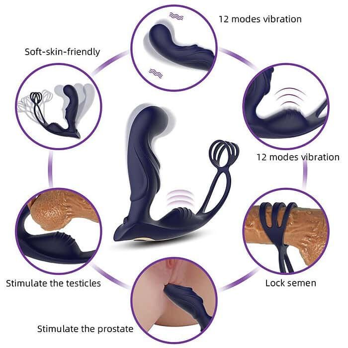 The Samurai Blue Prostate Massager - Image 6