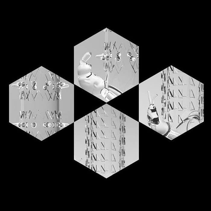 Crystal Rabbit Sleeve In Clear - Image 8