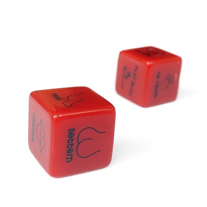 2 Pcs Set Red Sex Love Dice Toys - Image 5