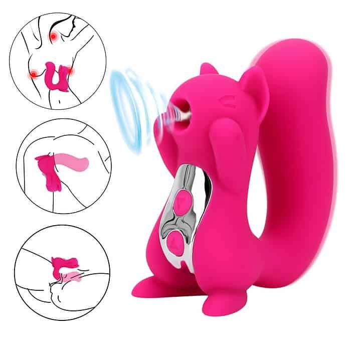 Squirrel Vibrator Clitoral Suction & Stimulation - Image 4