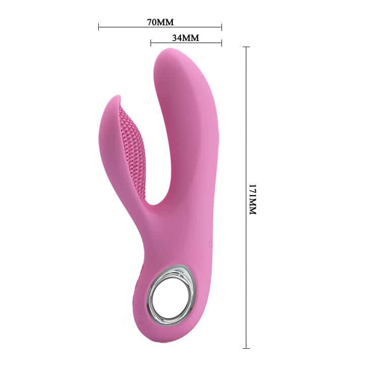 Wholesale 7-Function Vibration USB Rechargeable Rabbit Vibrator