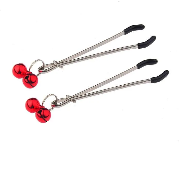 Metal Belt Ring Bell Nipple Teasing Stimulates Labia Clip - Image 4