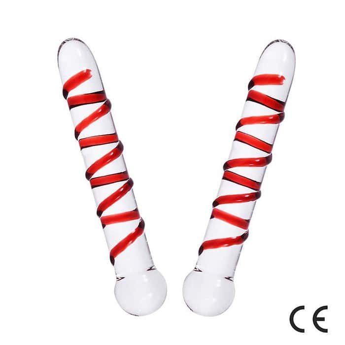 Glass Anal Plug Crystal Butt Plug Large Dildo - Image 3