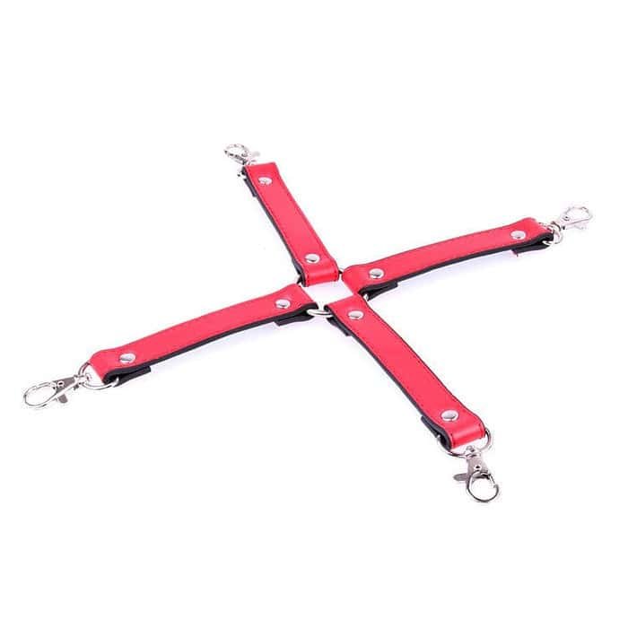 11pcs SM Bondage Restraints Set Kit Ball Gag Cuff Whip Eye Mask - Image 11