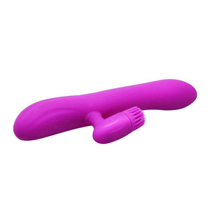 7 Speed Silicone USB Tongue Rabbit Vibrator - Image 5