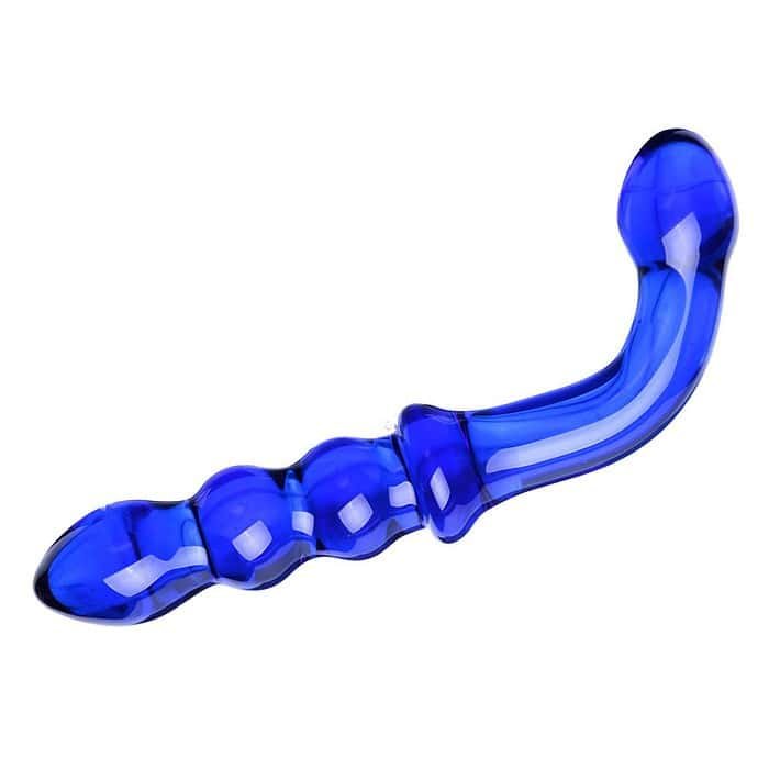 Double Trouble Glass Dildo - Image 3