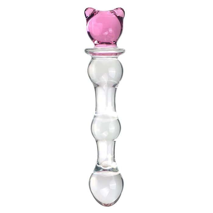Large Size Glass Dildo Anal Butt Plug - Image 4