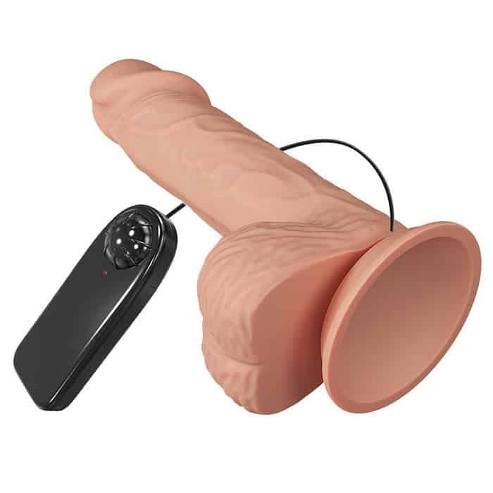 8.1 Inch Realistic Huge Vibrating Dildo - Image 2
