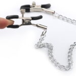 Smooth Slick Nipple Clamps Metal Chain - Image 20