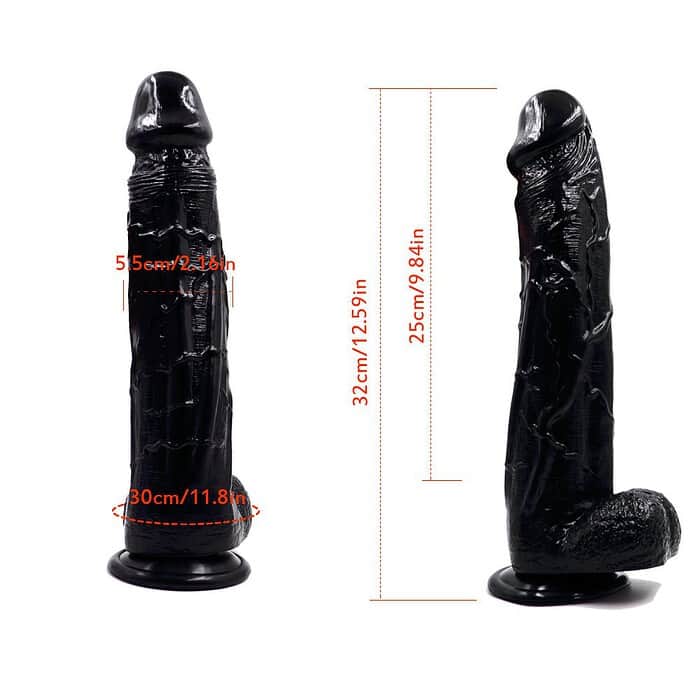 Realistic Dildo Lifelike Big Real Dong Suction Cup Waterproof Women Play - Image 3