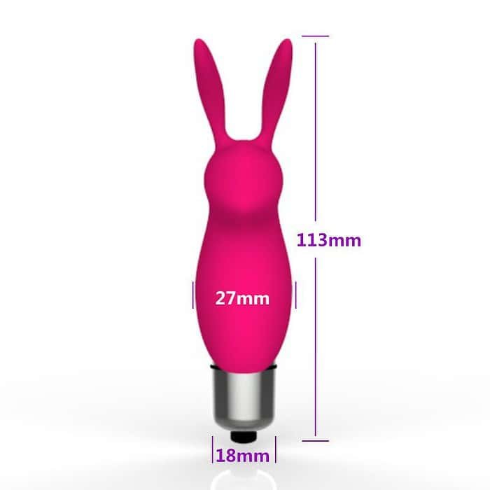 Mini Rabbit Vibrator G-spot Clitoris Vagina Stimulator - Image 12