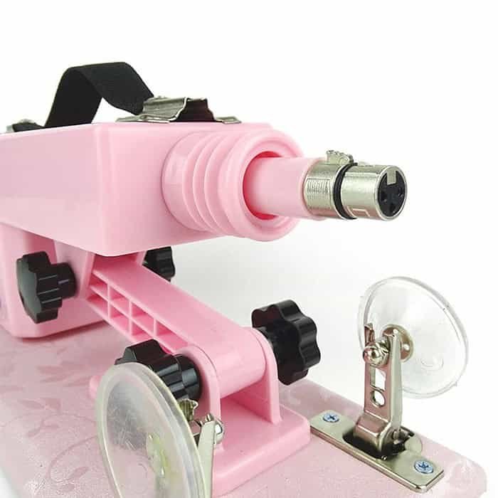 Women Pink Sex Machine with 4 Dildos - Image 10