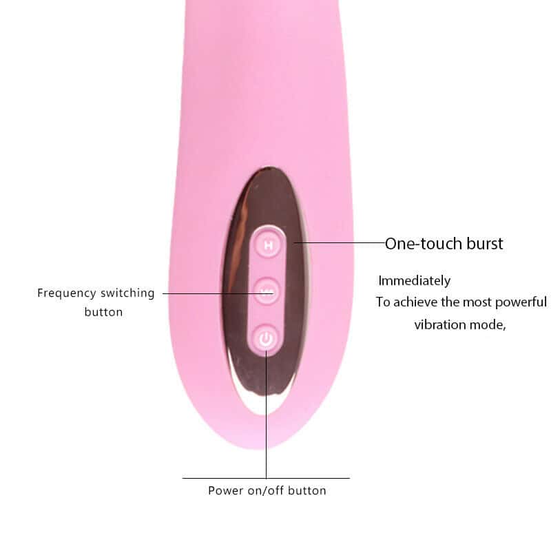 Tongue Licking Vibrator 12 Speed Vagina Oral Sex Toys Vibrating Dildo 