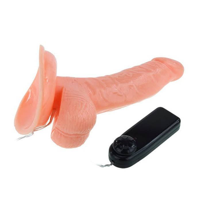 Vibrating Realistic G-Spot Cured Dildo - Image 4