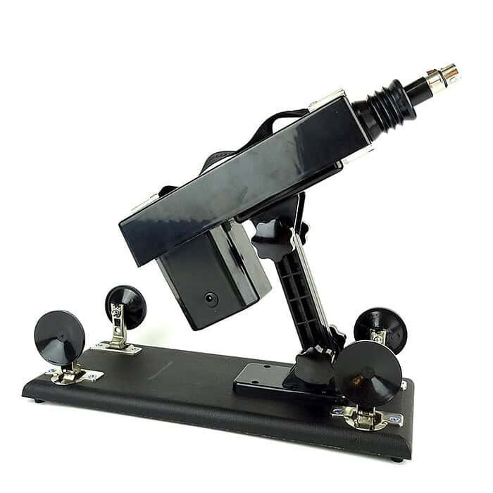 Black Powerful Sex Machine with 4 Dildo and 2 Tube - Image 16