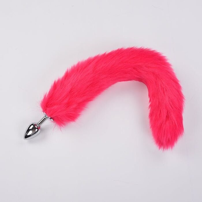 Fox Tail With Metal Anal-Butt Plug (S) - Image 5