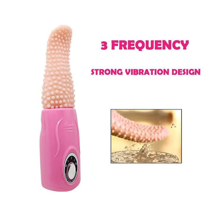 Multi-Speed Tongue Vibrator Vibrating Bullet Egg G-Spot Massager Adult Sex Toys - Image 8