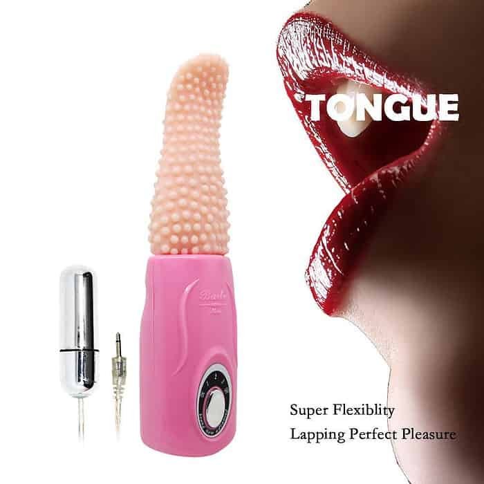 Multi-Speed Tongue Vibrator Vibrating Bullet Egg G-Spot Massager Adult Sex Toys - Image 7