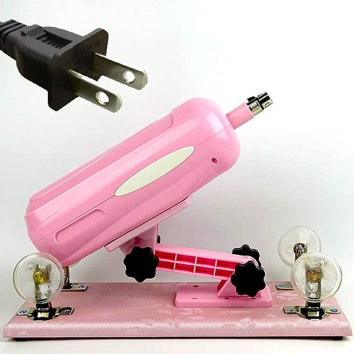 Make Love Pink Sex Machine with 5 Dildo - Image 5
