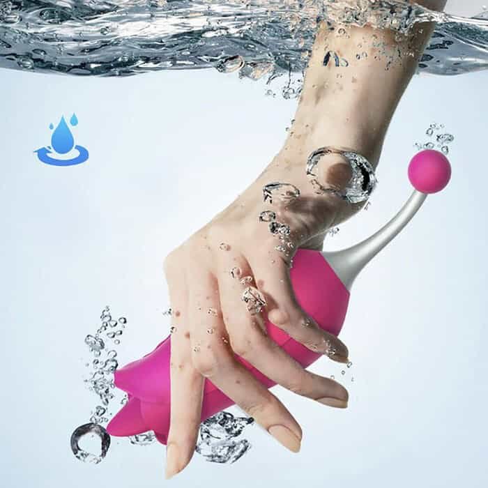 G-Spot Rose Vibrator For Female Tongue Massager - Image 8