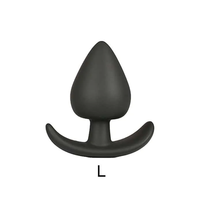 MALE GAY BLACK Silicone Butt Anal Plug - Image 6