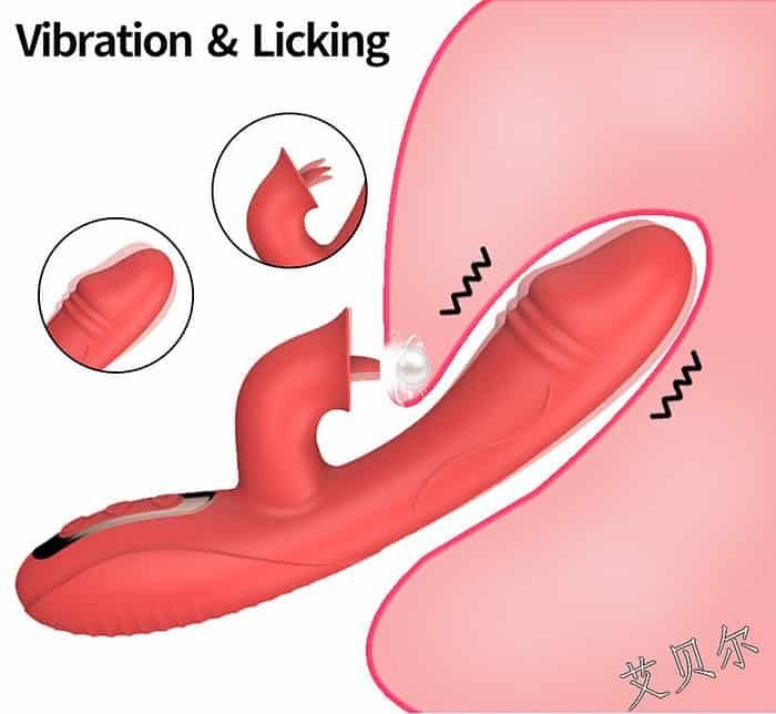 Tongue Licking Double G - Spot Vibrator - Image 10