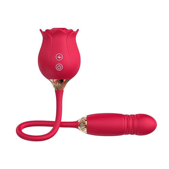 12 Frequency Rose Clitoral Sucking  Jumping Egg - Image 4