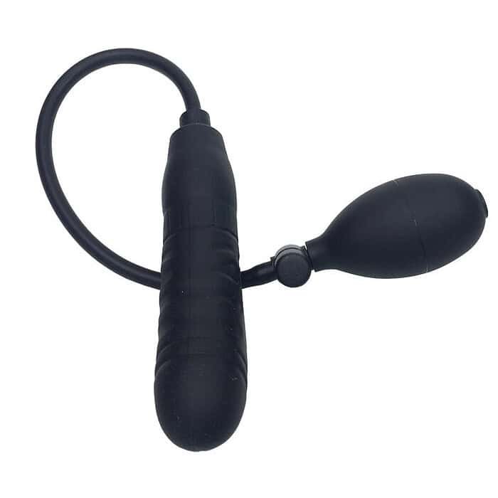 Inflatable Huge Dildo With Pump Realistic Anal Plug - Image 2