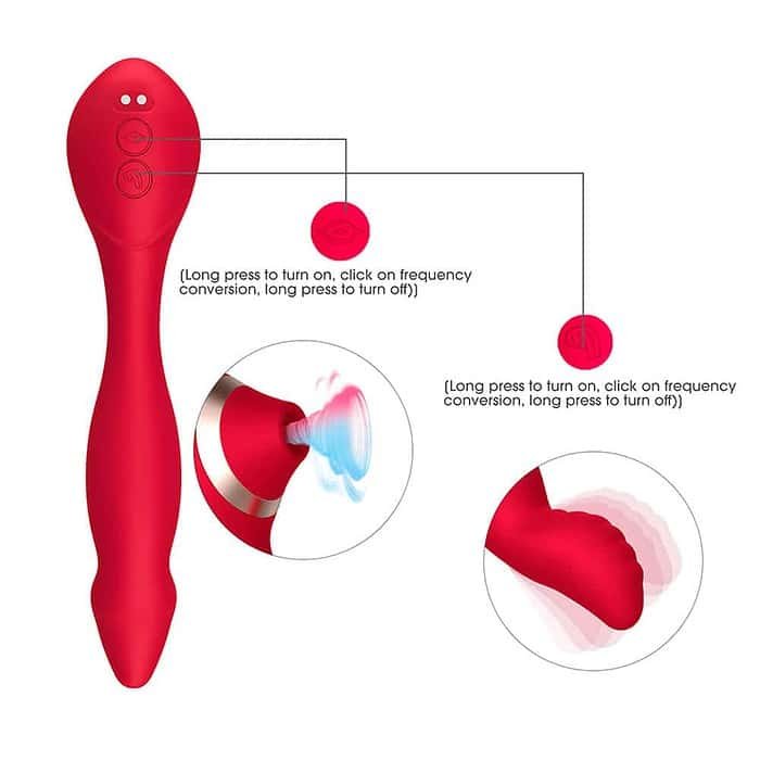 7 Frequency G-Spot Clitoral Sucking Vibrator - Image 7