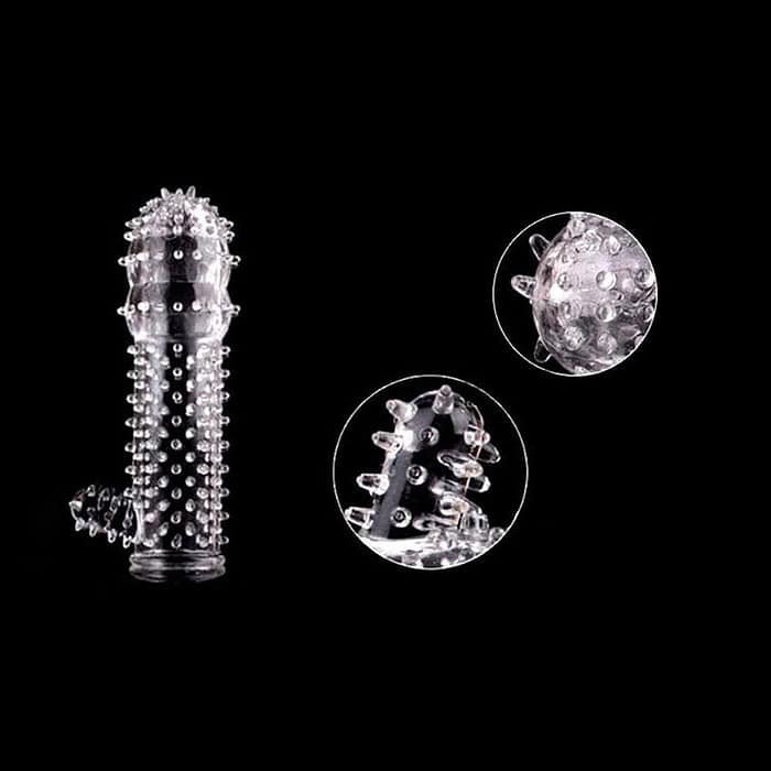 Stimulate Ejaculation Delay Penis Sleeve Reusable Condom - Image 5