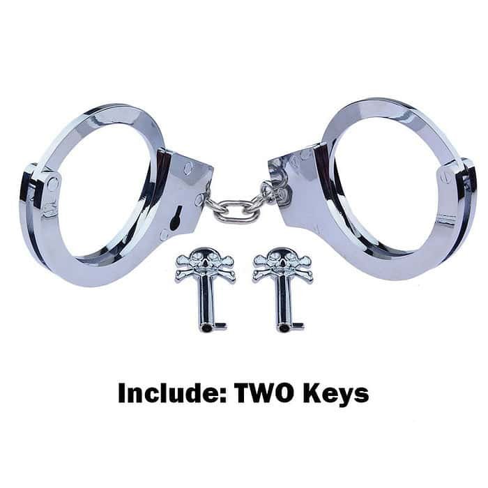 Bondage Tied Sex Metal Handcuffs - Image 6