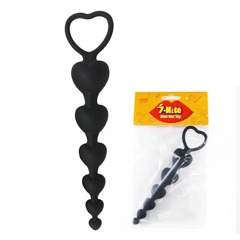 Anal Beads Pull Ring Ball Butt Plug - Image 1