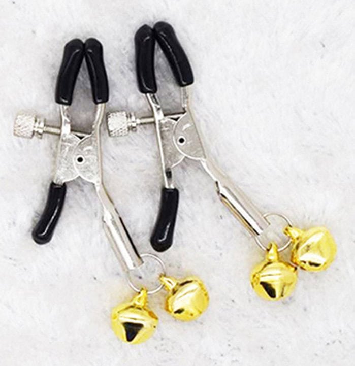 Metal Nipple Clamps Teasing Stimulates (2 bells) - Image 9