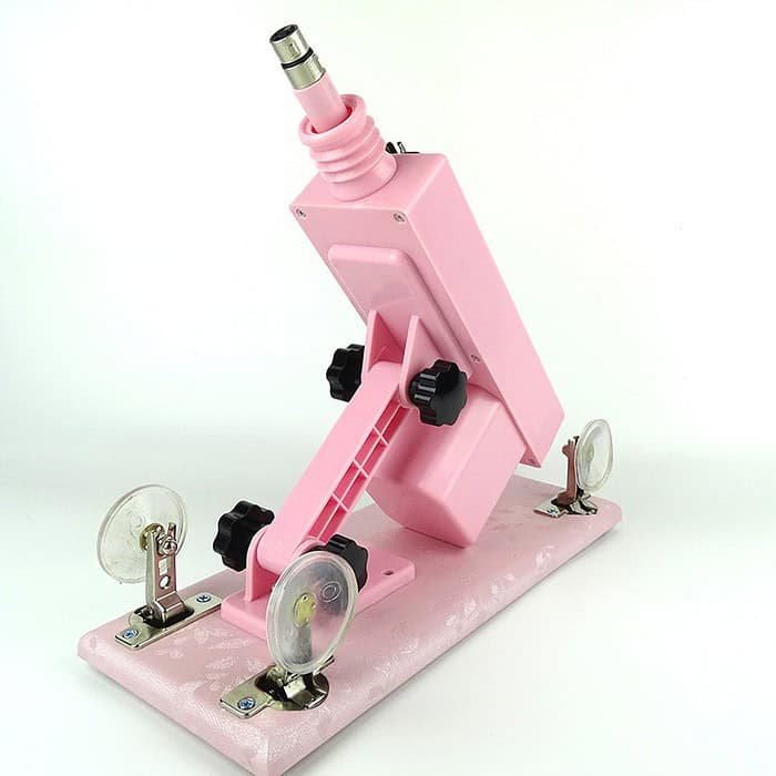 Pink Adjustable Sex Machine with 4 Dildos - Image 11