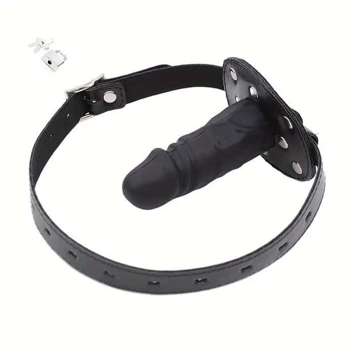 Flirt Games Mouth Gag Dildo BDSM - Image 2