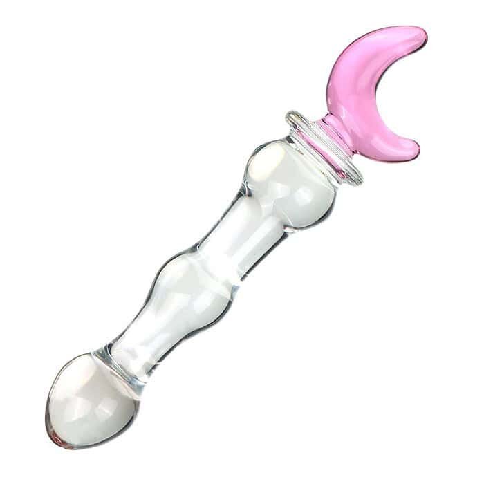 Large Size Glass Dildo Anal Butt Plug - Image 9