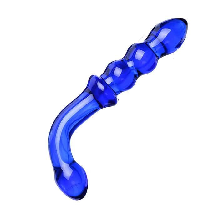 Double Trouble Glass Dildo - Image 2