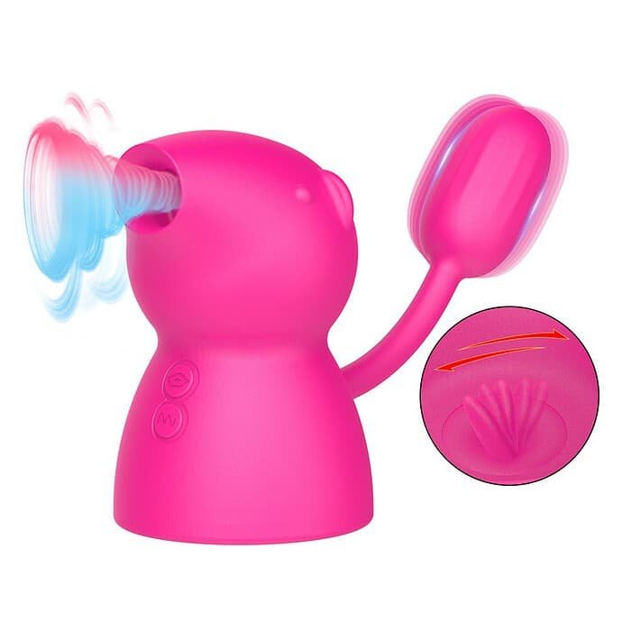 Pig Tongue Licks Jump Egg - Image 2