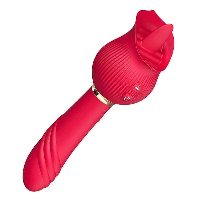 12 Frequency Tongue Rose Vibrator - Image 8