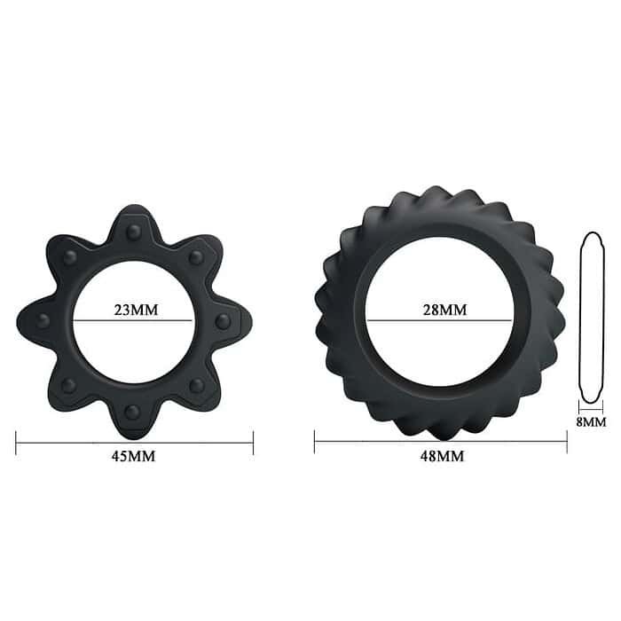 Waterproof Male Silicone Cock Ring - Image 3