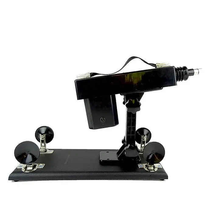 Automatic Black Sex Machines with 6 Attachment - Image 17