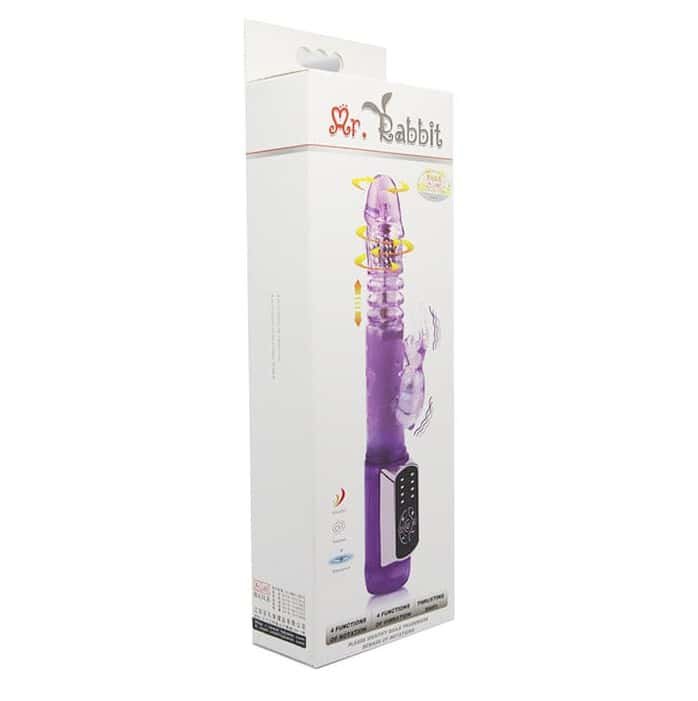 12 Speed Rabbit Vibrator In Purple - Image 4