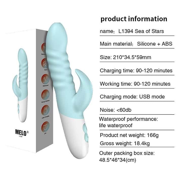 12 Speed Double G-spot Vibrator - Image 9