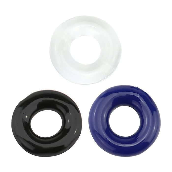 3 PCS Silicone Delay Ejaculation Rings - Image 9