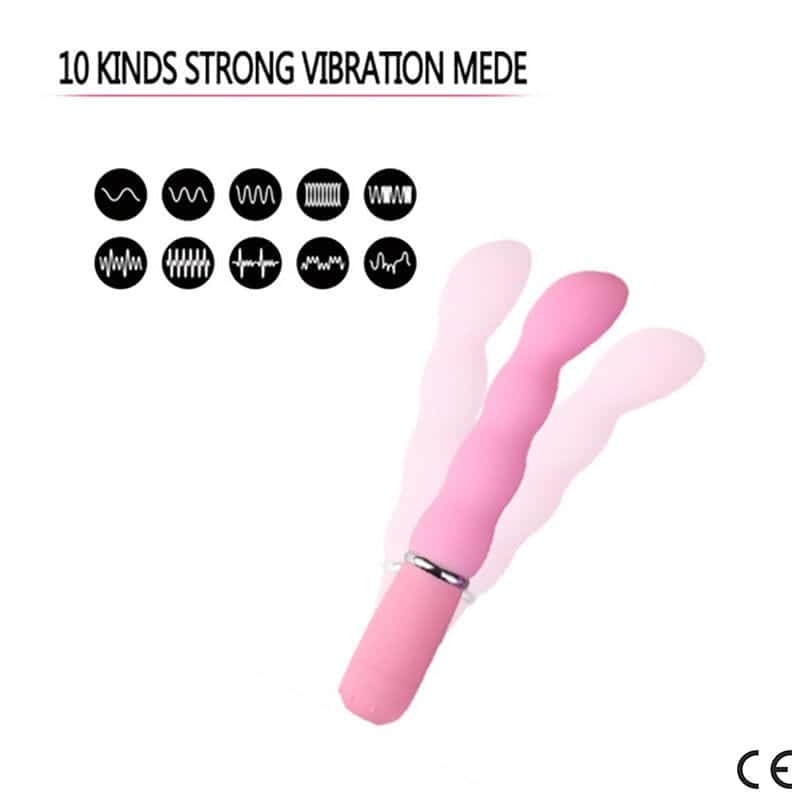 Vibrator Waterproof Silicone Vibrating Dildo