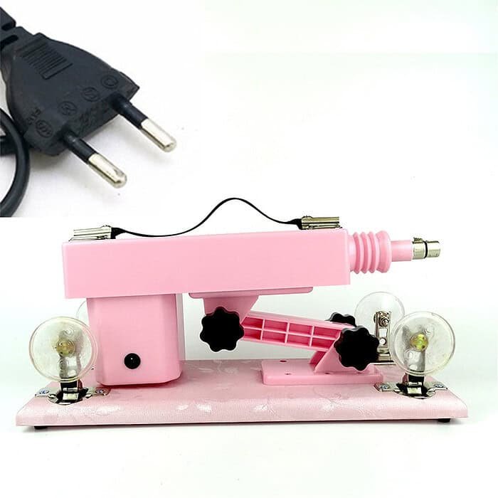 Pink Sex Machine with 5 Dildos for Women - Image 3