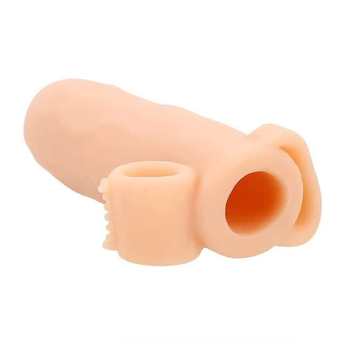 Vibrating Penis Extension Enlarger Cock Ring - Image 5